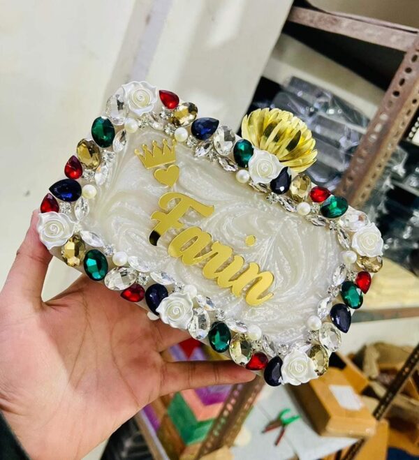 resin clutcth (hand bag)