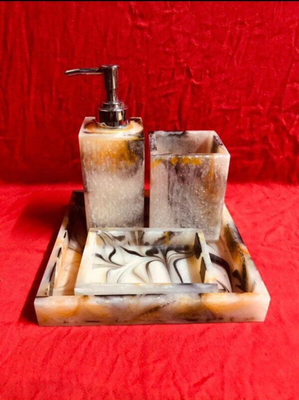 Resin Bathroom Vanity Set